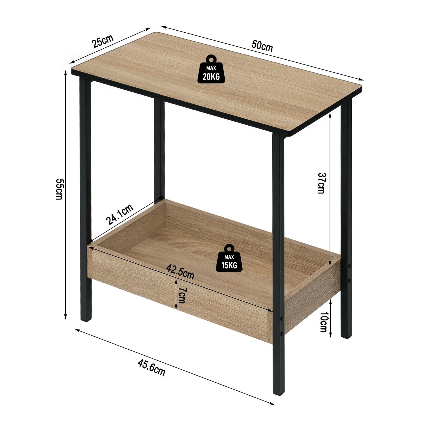 LoungeMate Duo Tafel - Tijdloos Design, Perfect voor Jouw Gezellige Hoek