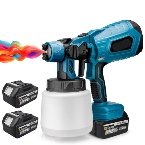 SprayMax 1000 – Krachtige, Draadloze Verfspuit voor Professionele Resultaten!