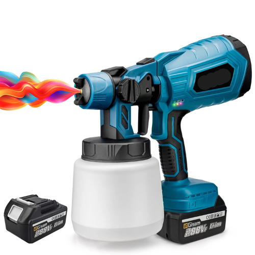 SprayMax 1000 – Krachtige, Draadloze Verfspuit voor Professionele Resultaten!