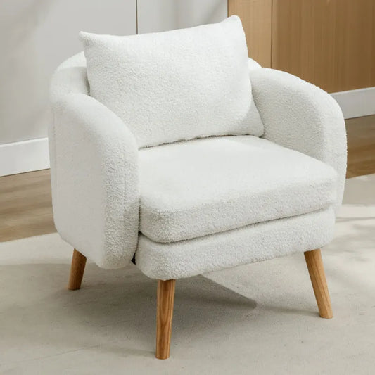 TeddyLuxe Chair - De Ultieme Comfortervaring voor Je Woonkamer!