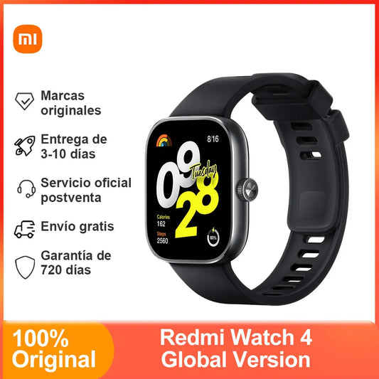 Xiaomi Redmi 4 Smartwatch – Gezondheidsmonitoring & Bluetooth Bellen