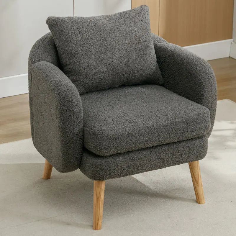 TeddyLuxe Chair - De Ultieme Comfortervaring voor Je Woonkamer!