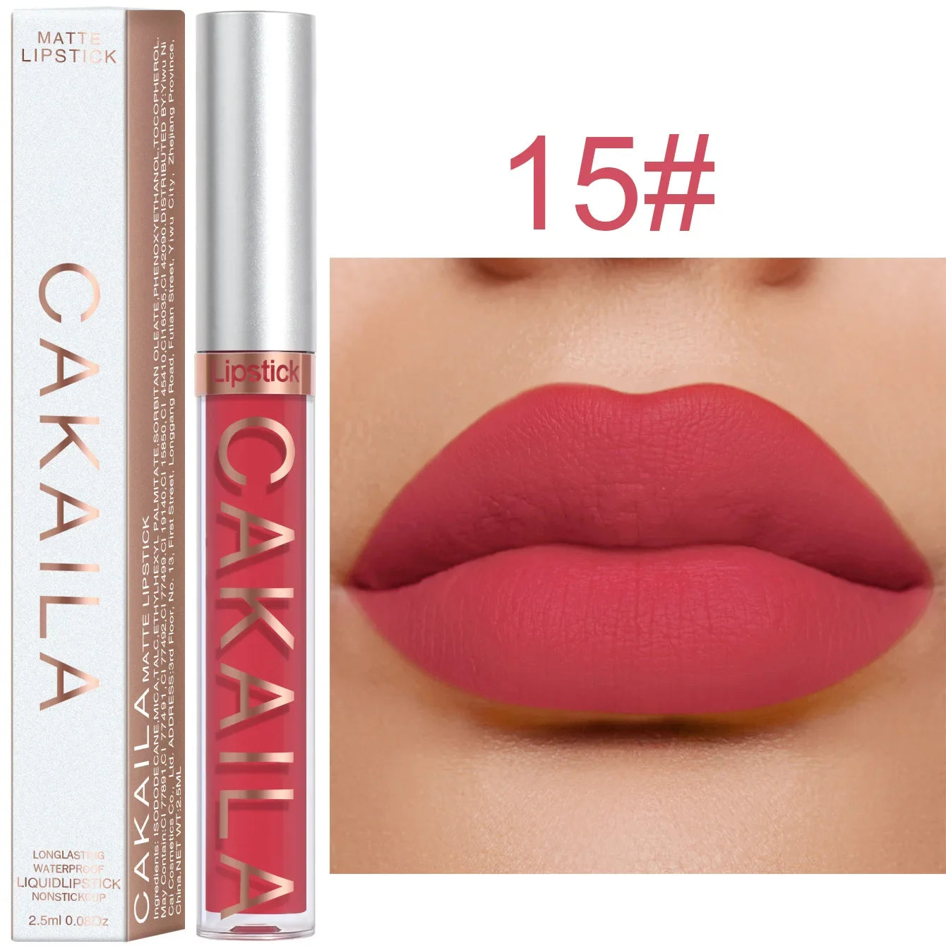 VelvetLuxe Lipgloss Set – 18 Kleuren Matte Lippenstift